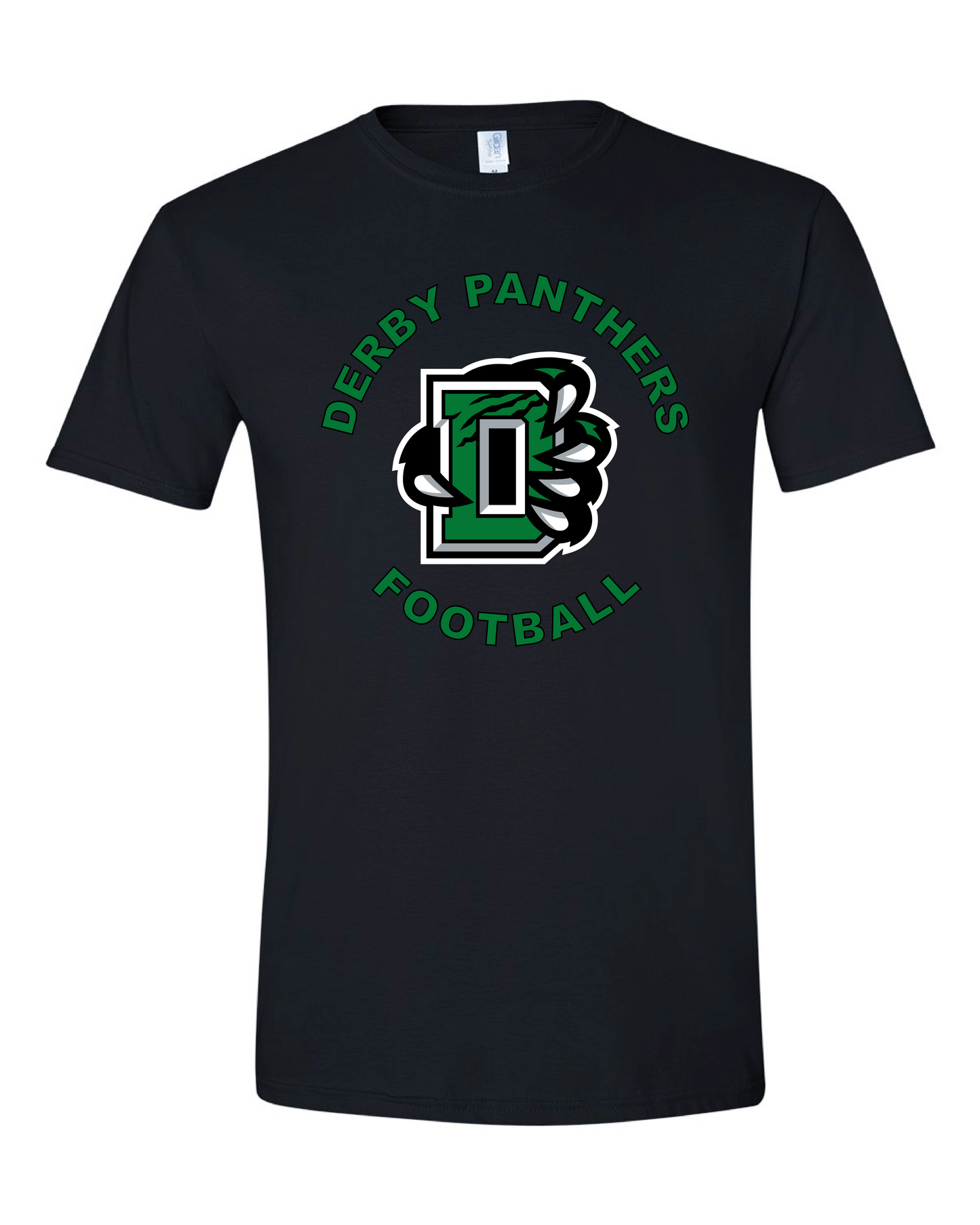 Derby Panthers Football Claw Logo - 6 Color Options (Free Shipping)