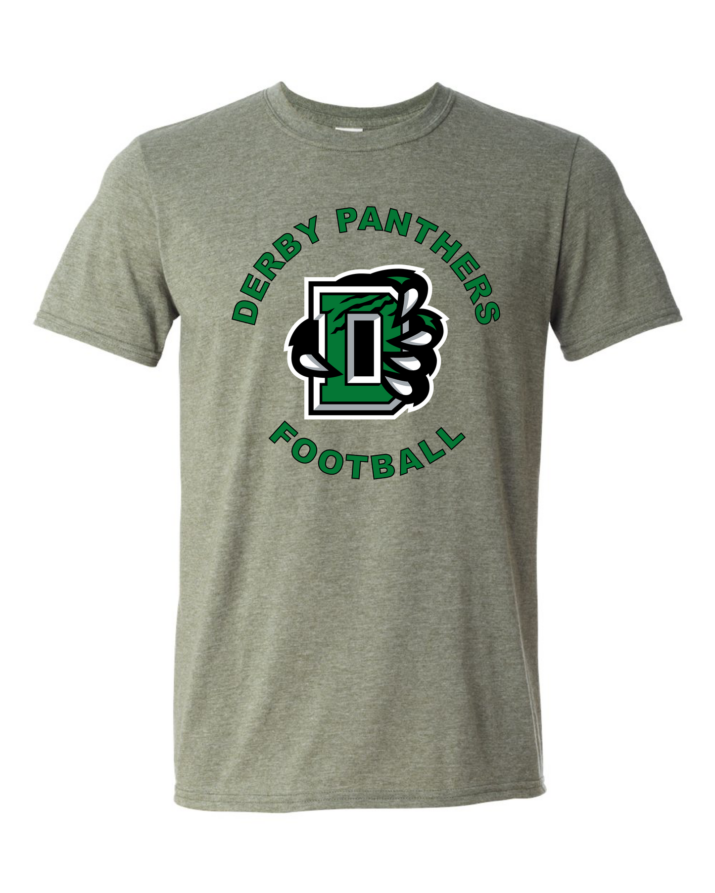 Derby Panthers Football Claw Logo - 6 Color Options (Free Shipping)