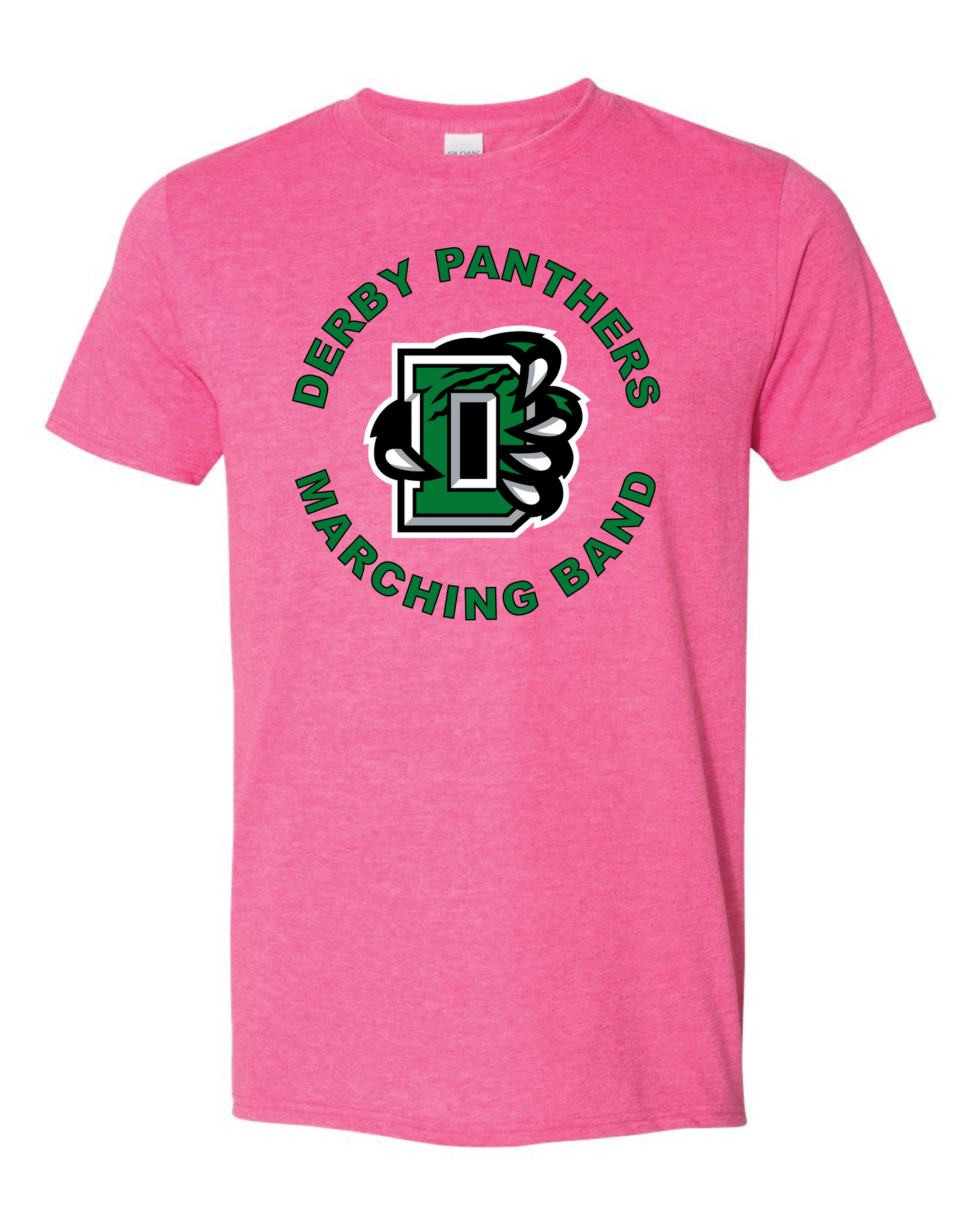 Derby Panthers Marching Band Claw Logo - 6 Color Options (Free Shipping)