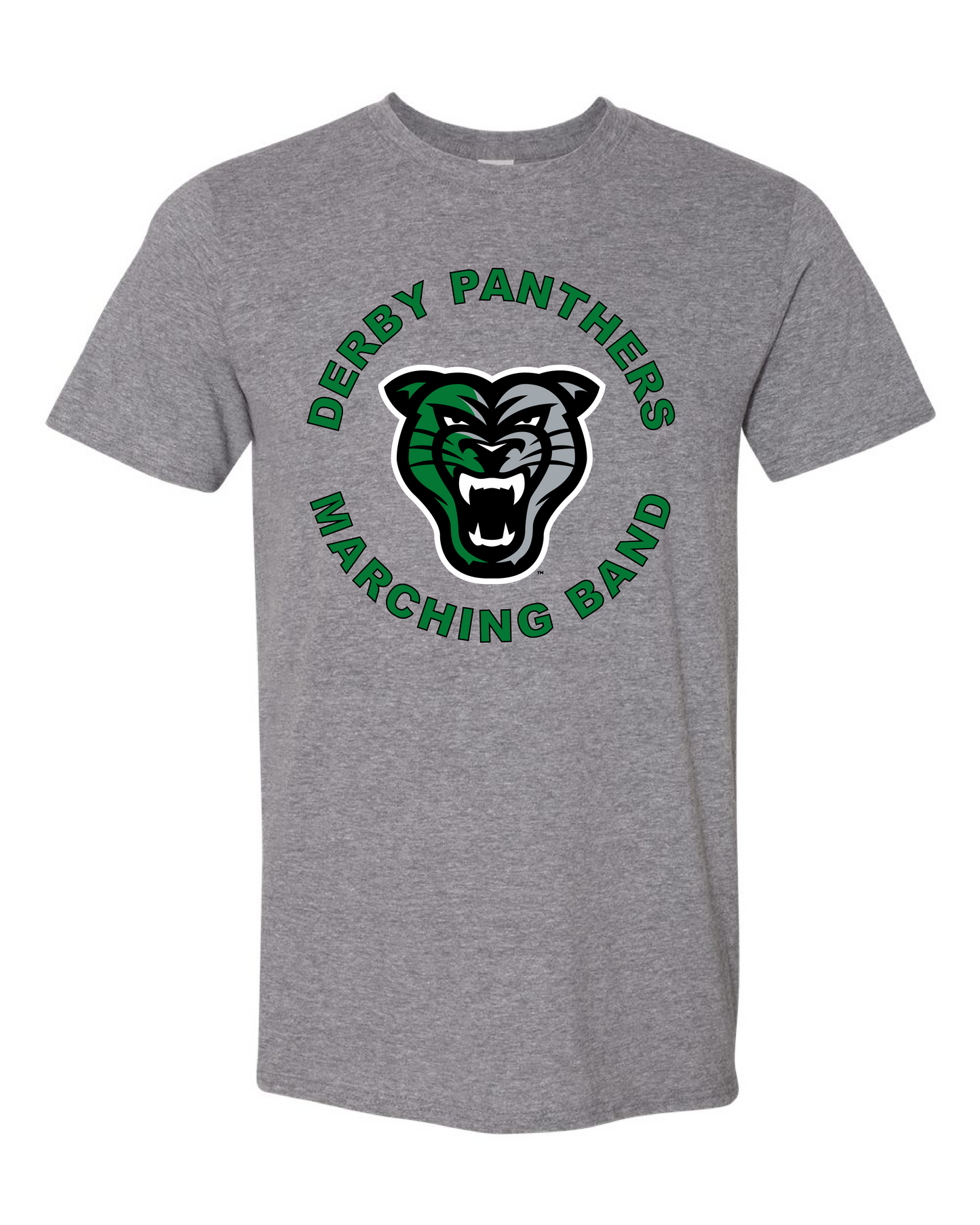 Derby Panthers Marching Band Head Logo - 6 Color Options (Free Shipping)