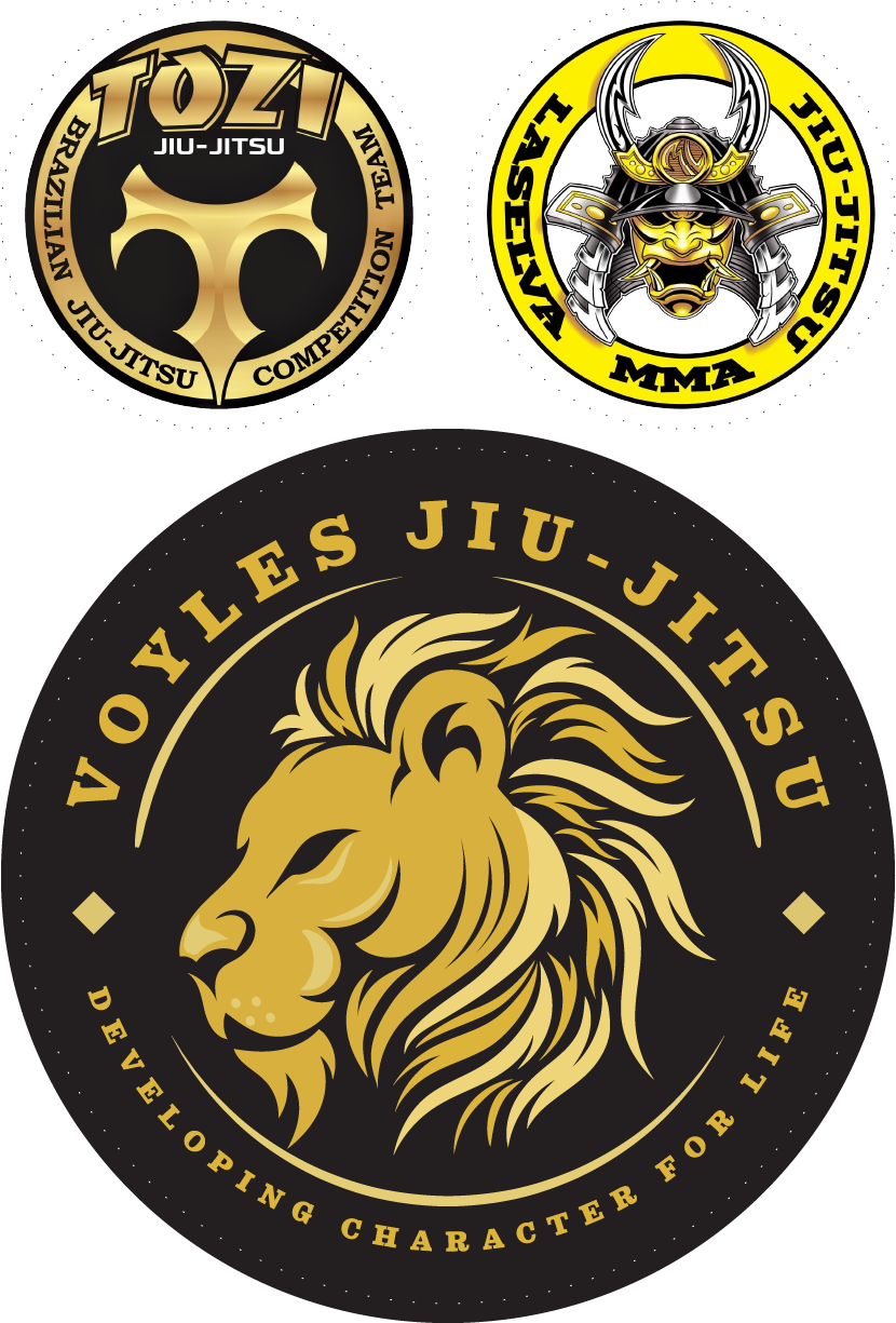 Voyles Jiu Jitsu Uniform Patch Set