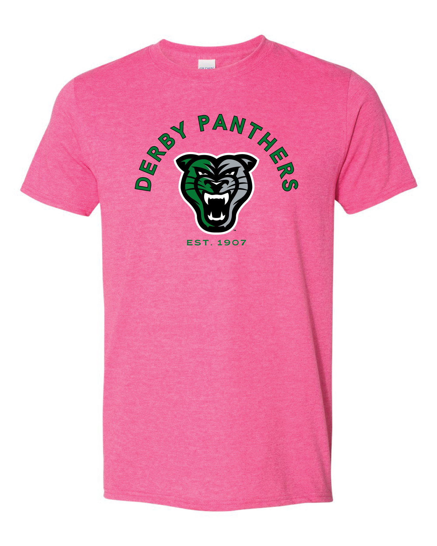 Staff - Derby Panthers Head Logo - 6 Color Options (Free Shipping)