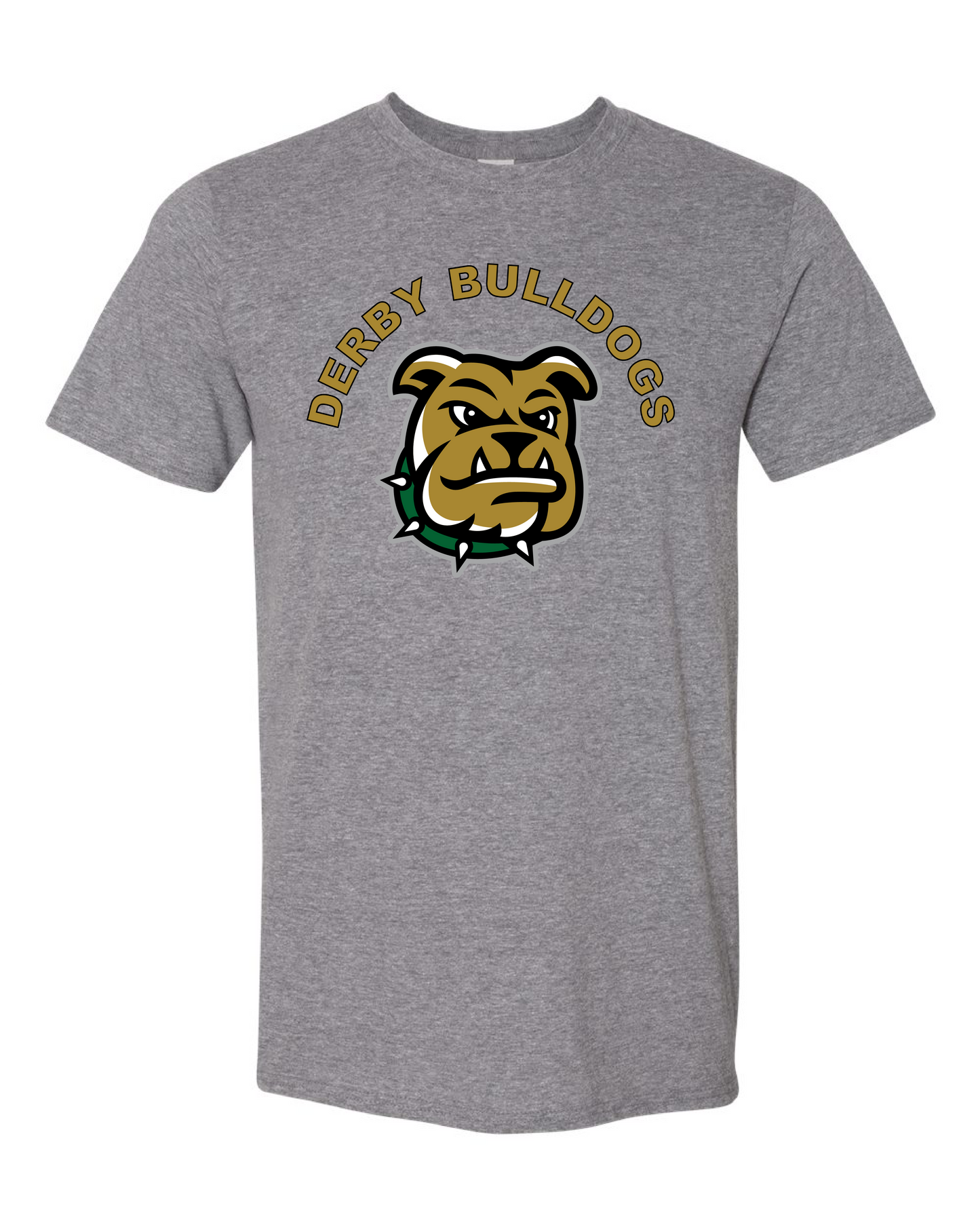 Derby Bulldogs Head Logo - 6 Color Options (Free Shipping)