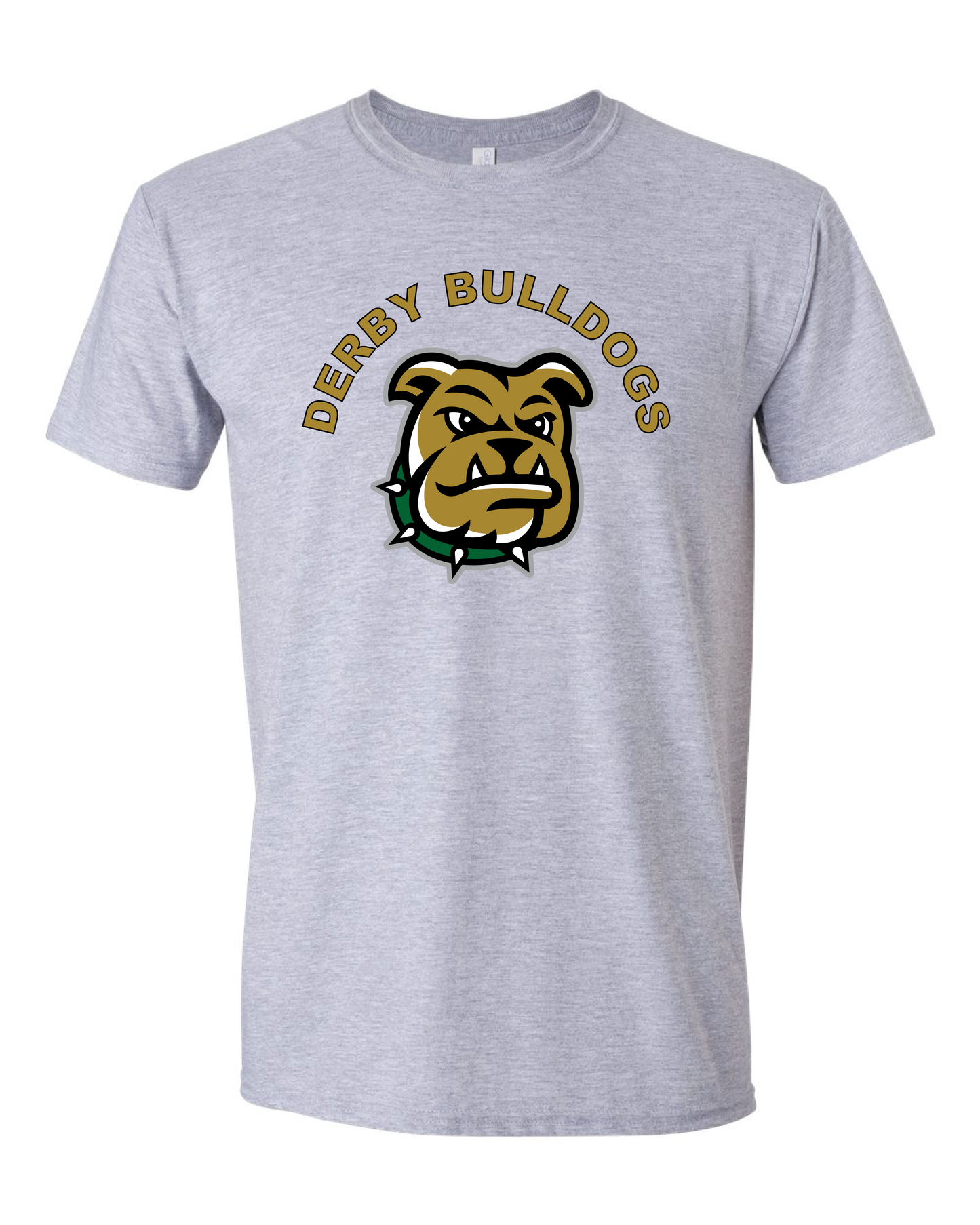 Derby Bulldogs Head Logo - 6 Color Options (Free Shipping)