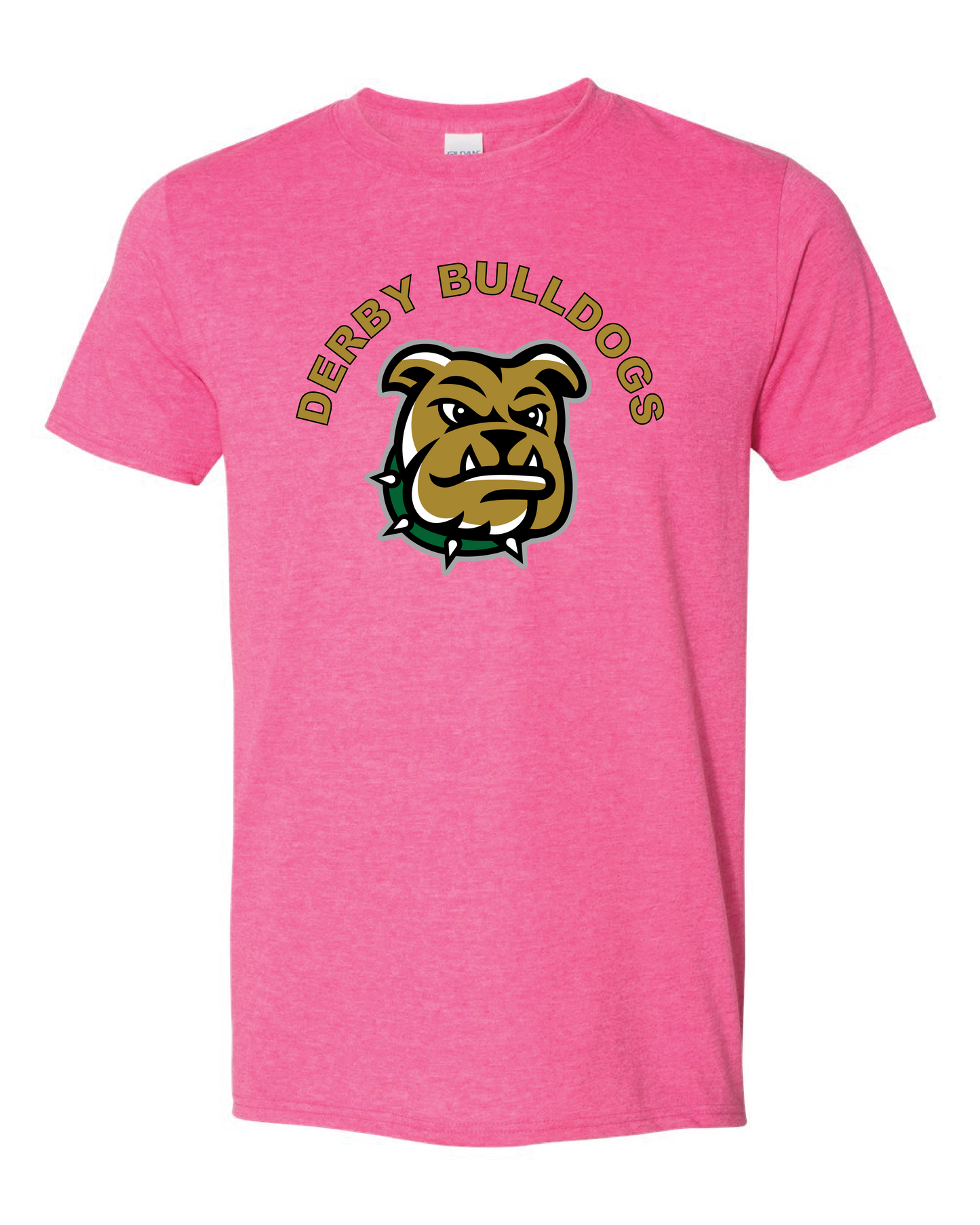 Derby Bulldogs Head Logo - 6 Color Options (Free Shipping)
