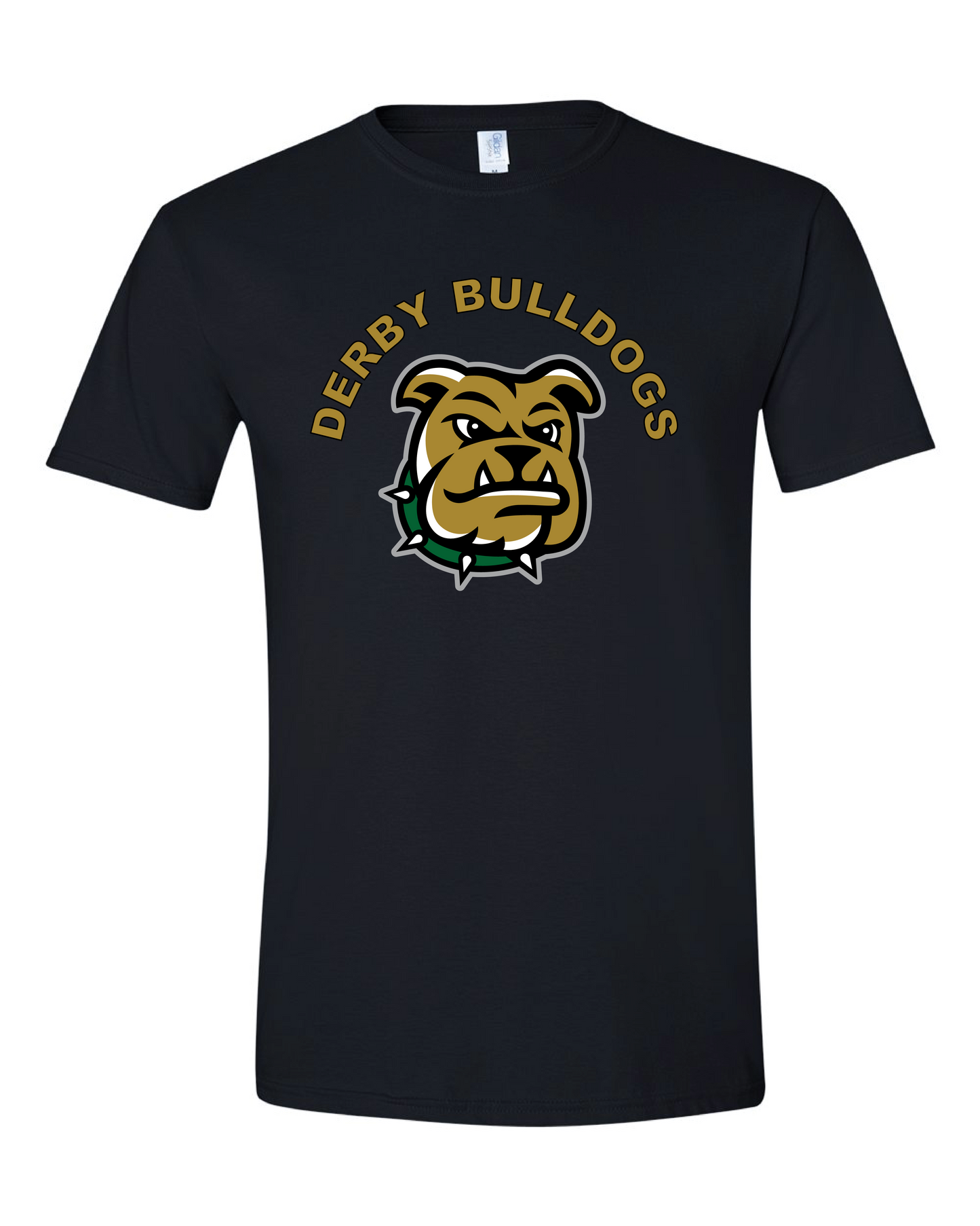 Derby Bulldogs Head Logo - 6 Color Options (Free Shipping)