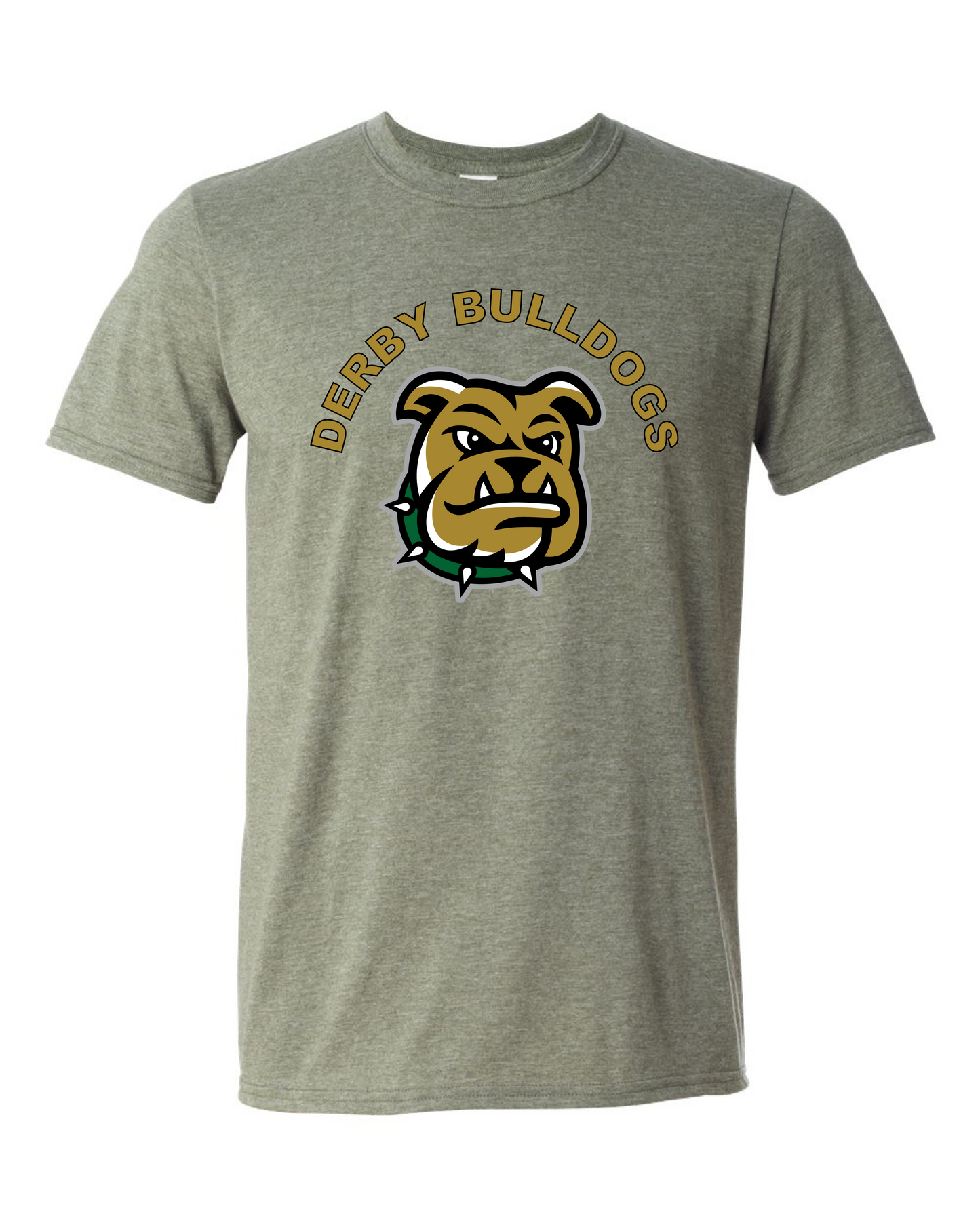 Derby Bulldogs Head Logo - 6 Color Options (Free Shipping)