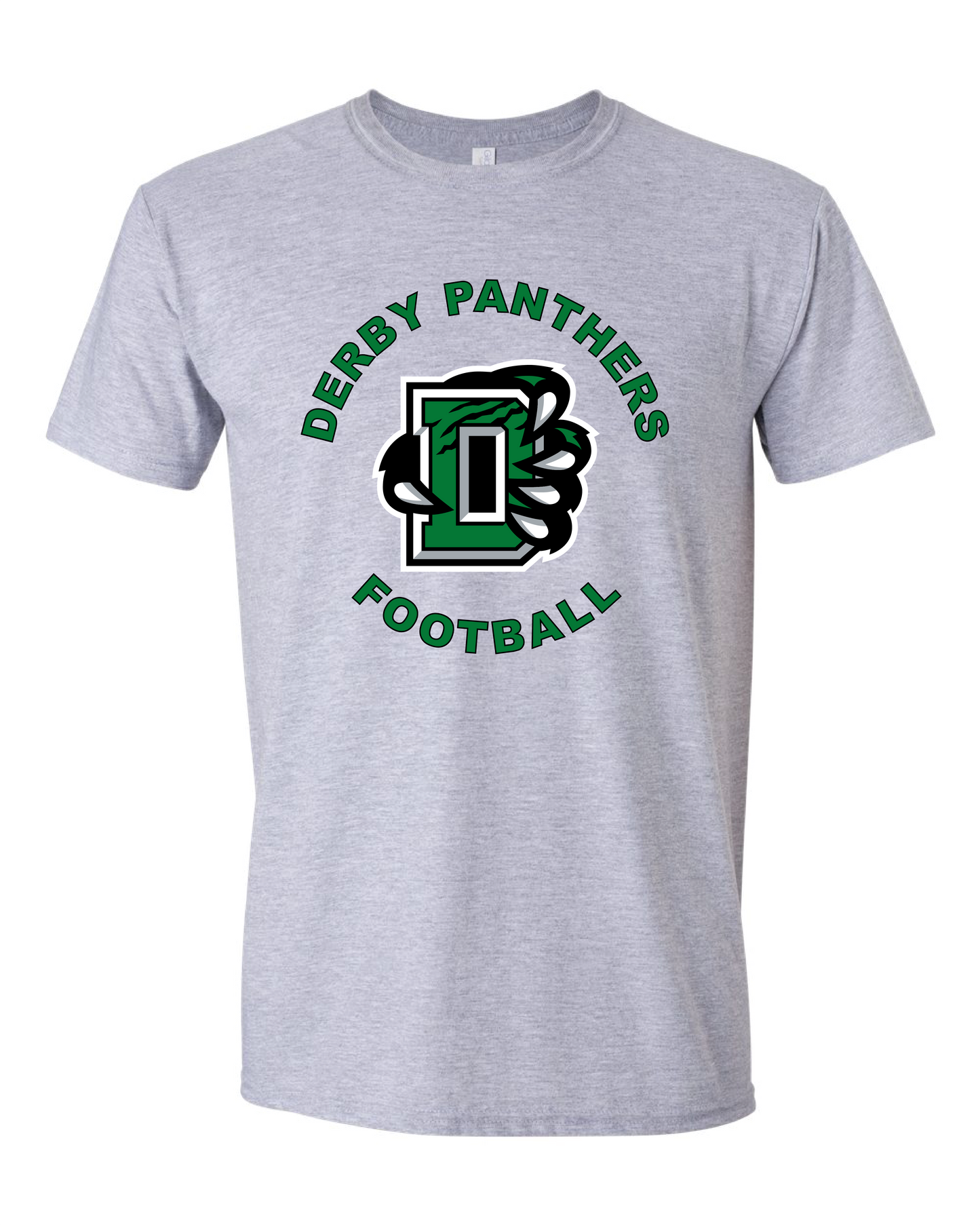 Derby Panthers Football Claw Logo - 6 Color Options (Free Shipping)