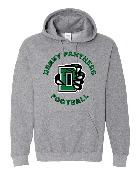 Derby Panthers Football Claw Logo Hoodie (Free Shipping)