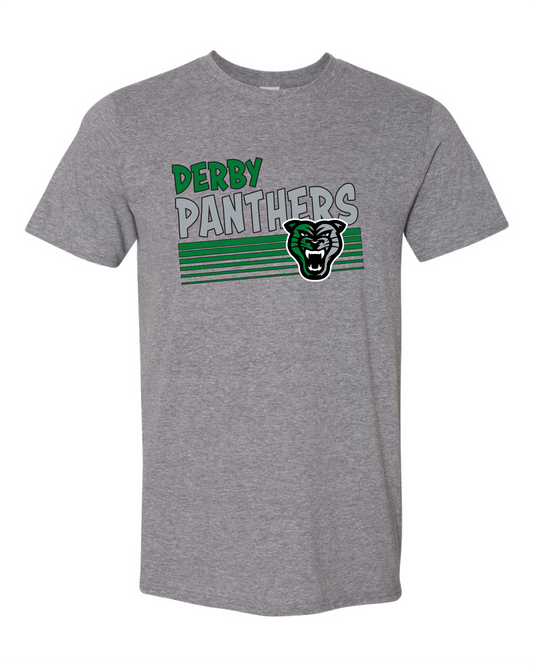 Derby Panthers Levels Head Logo - 6 Color Options (Free Shipping)
