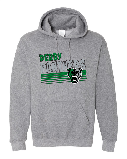 Derby Panthers Levels Head Logo Hoodie (Free Shipping)