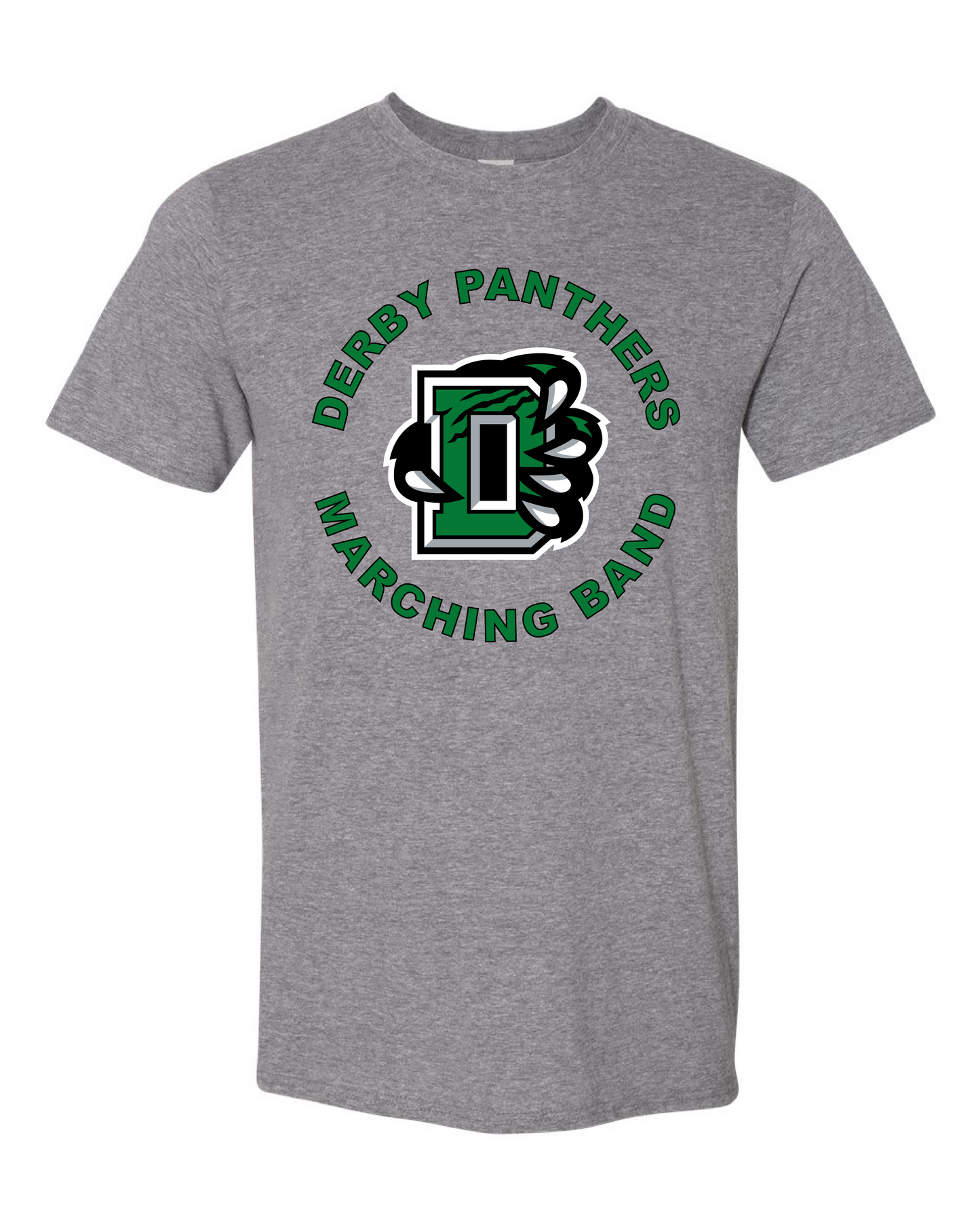 Derby Panthers Marching Band Claw Logo - 6 Color Options (Free Shipping)
