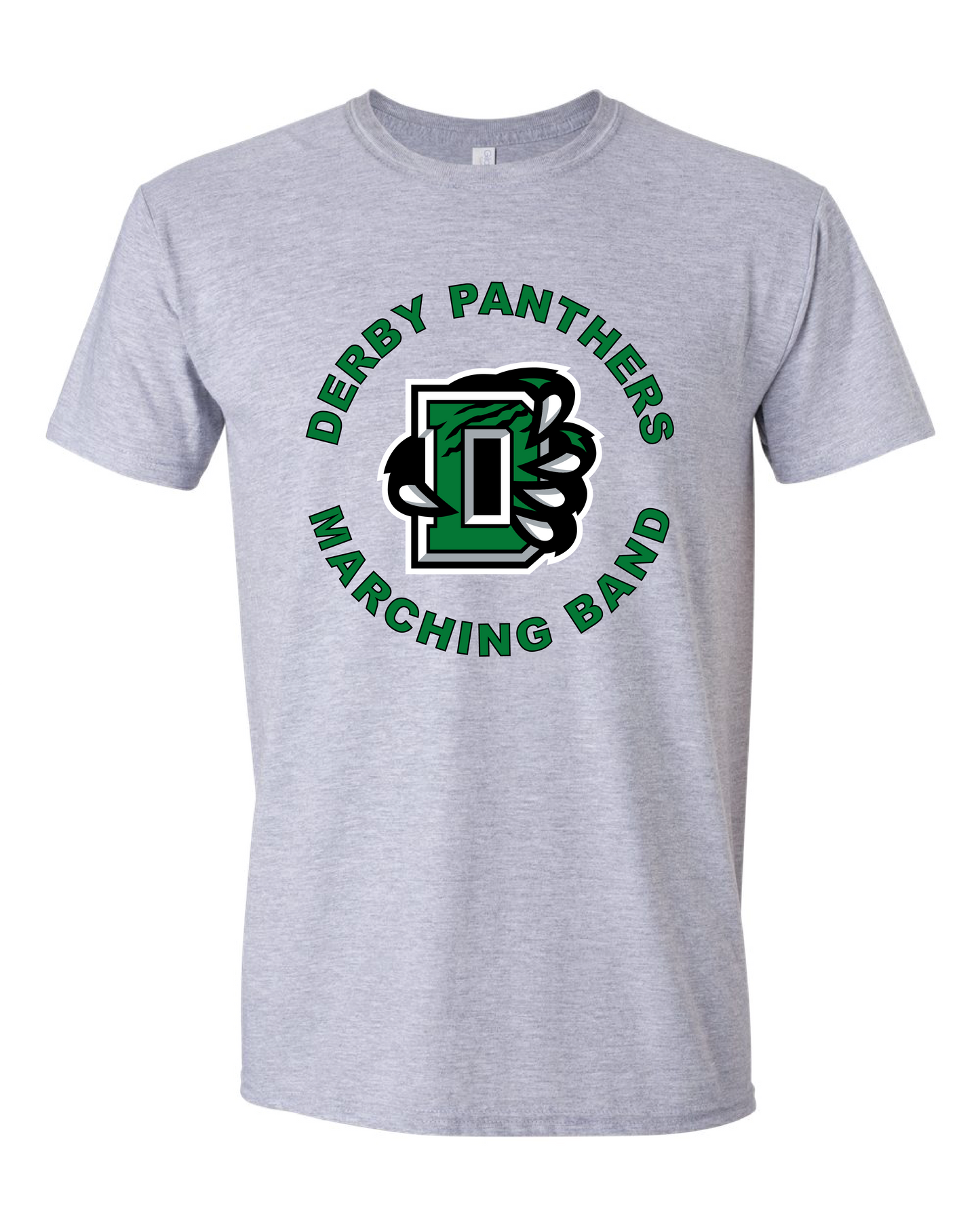 Derby Panthers Marching Band Claw Logo - 6 Color Options (Free Shipping)
