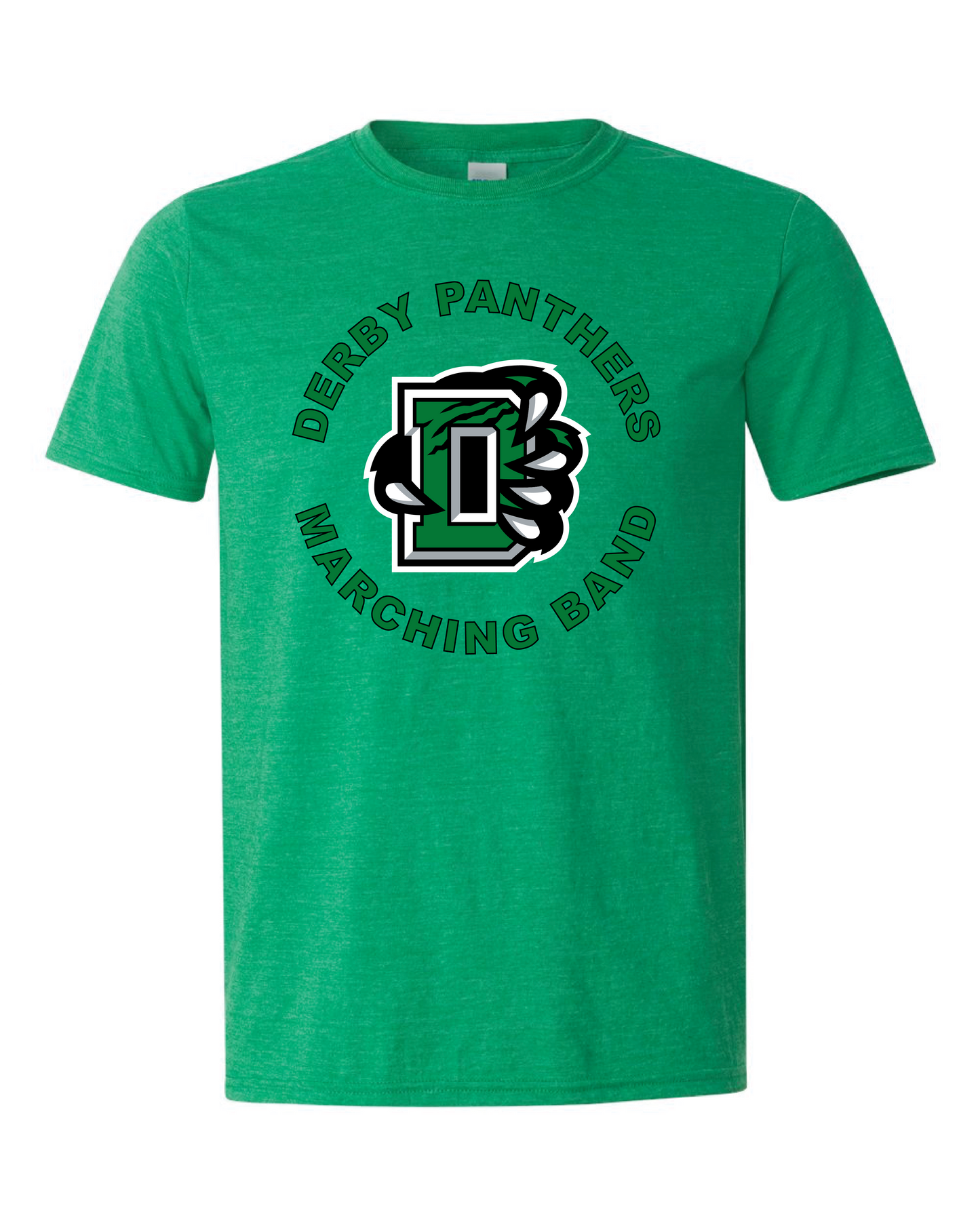 Derby Panthers Marching Band Claw Logo - 6 Color Options (Free Shipping)