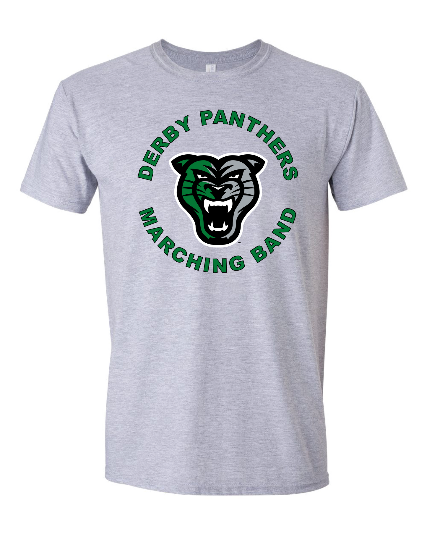Derby Panthers Marching Band Head Logo - 6 Color Options (Free Shipping)