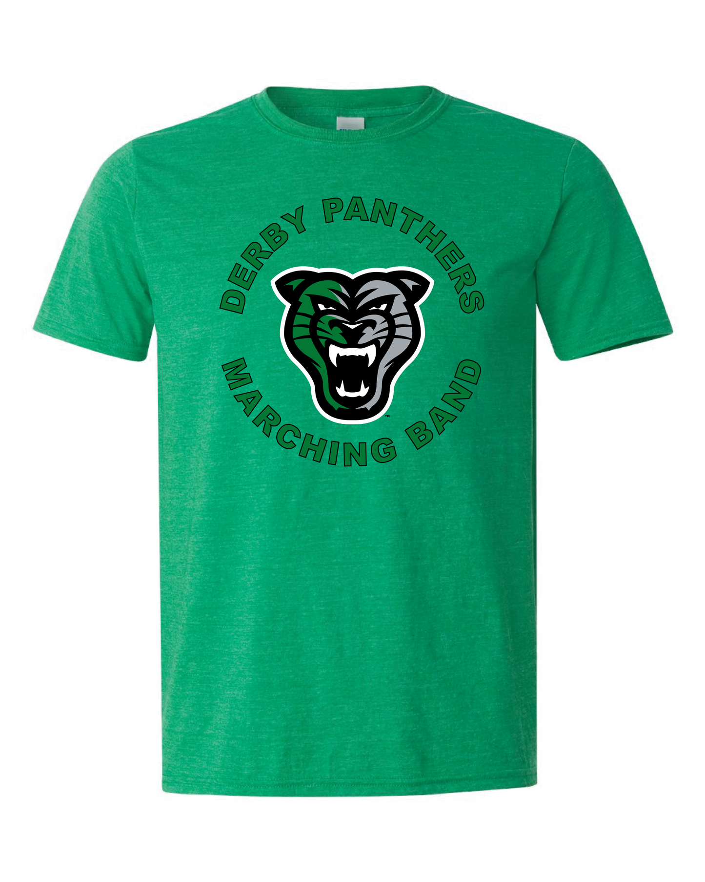 Derby Panthers Marching Band Head Logo - 6 Color Options (Free Shipping)