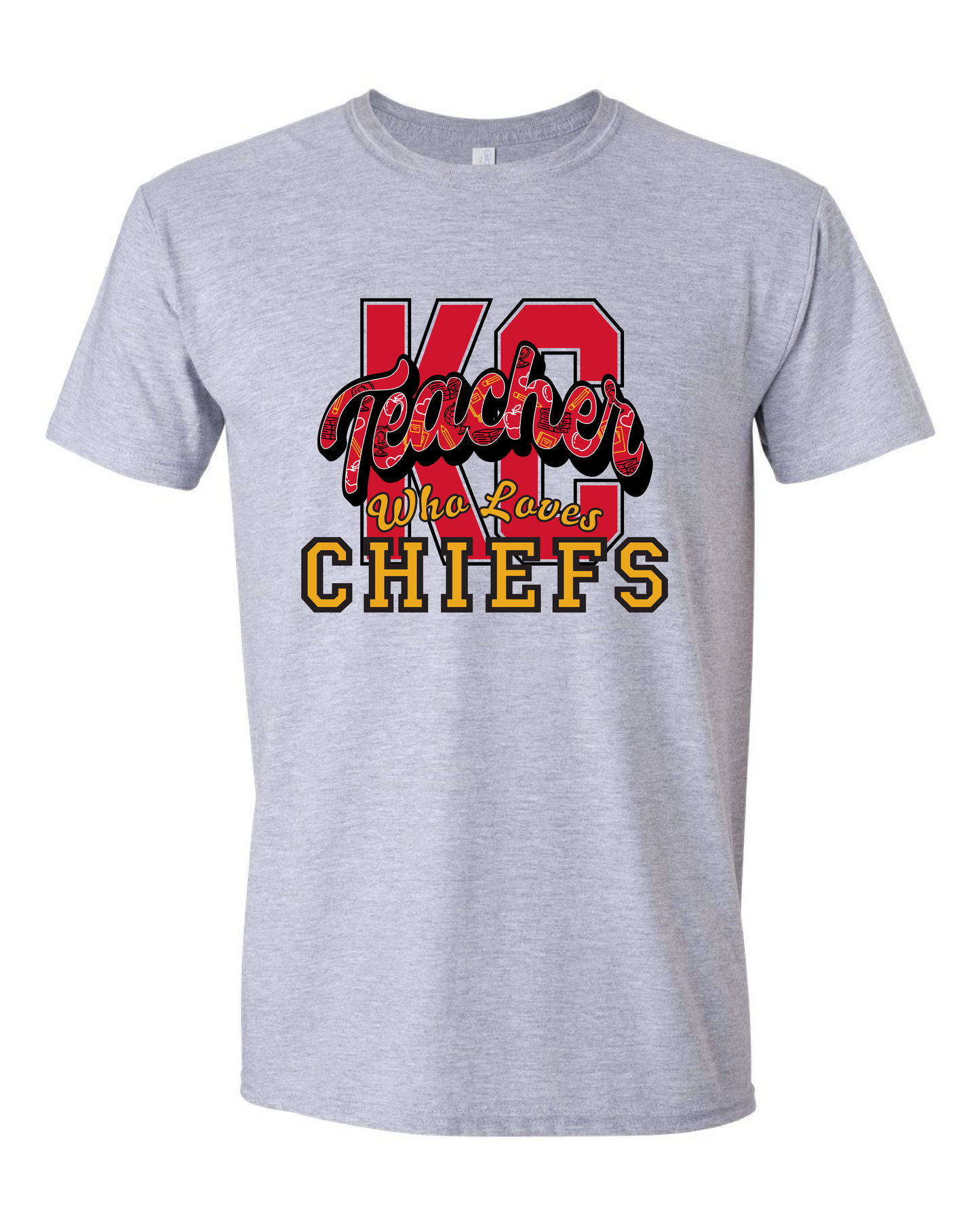 Teacher Who Loves KC Chiefs (Free Shipping)