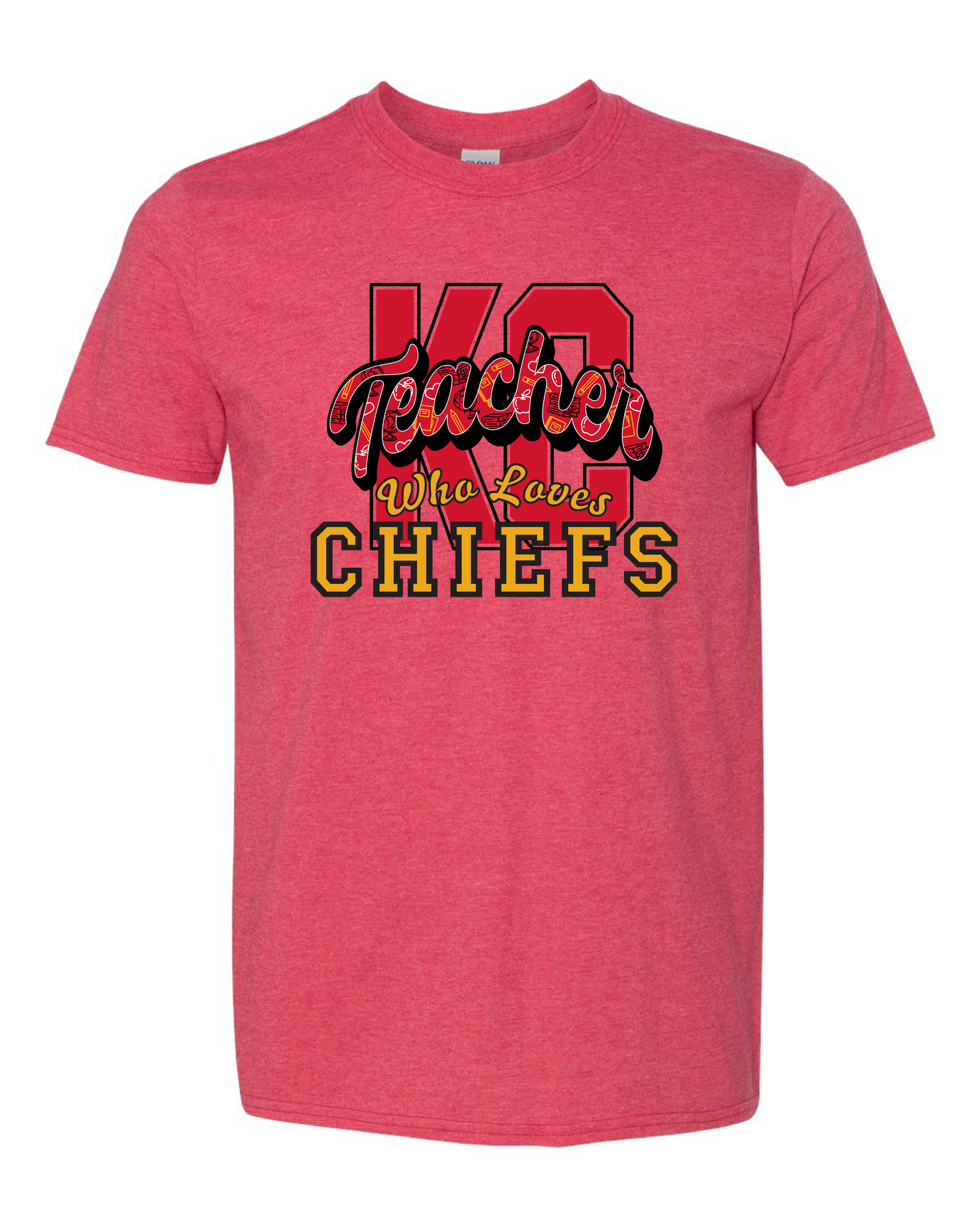 Teacher Who Loves KC Chiefs (Free Shipping)