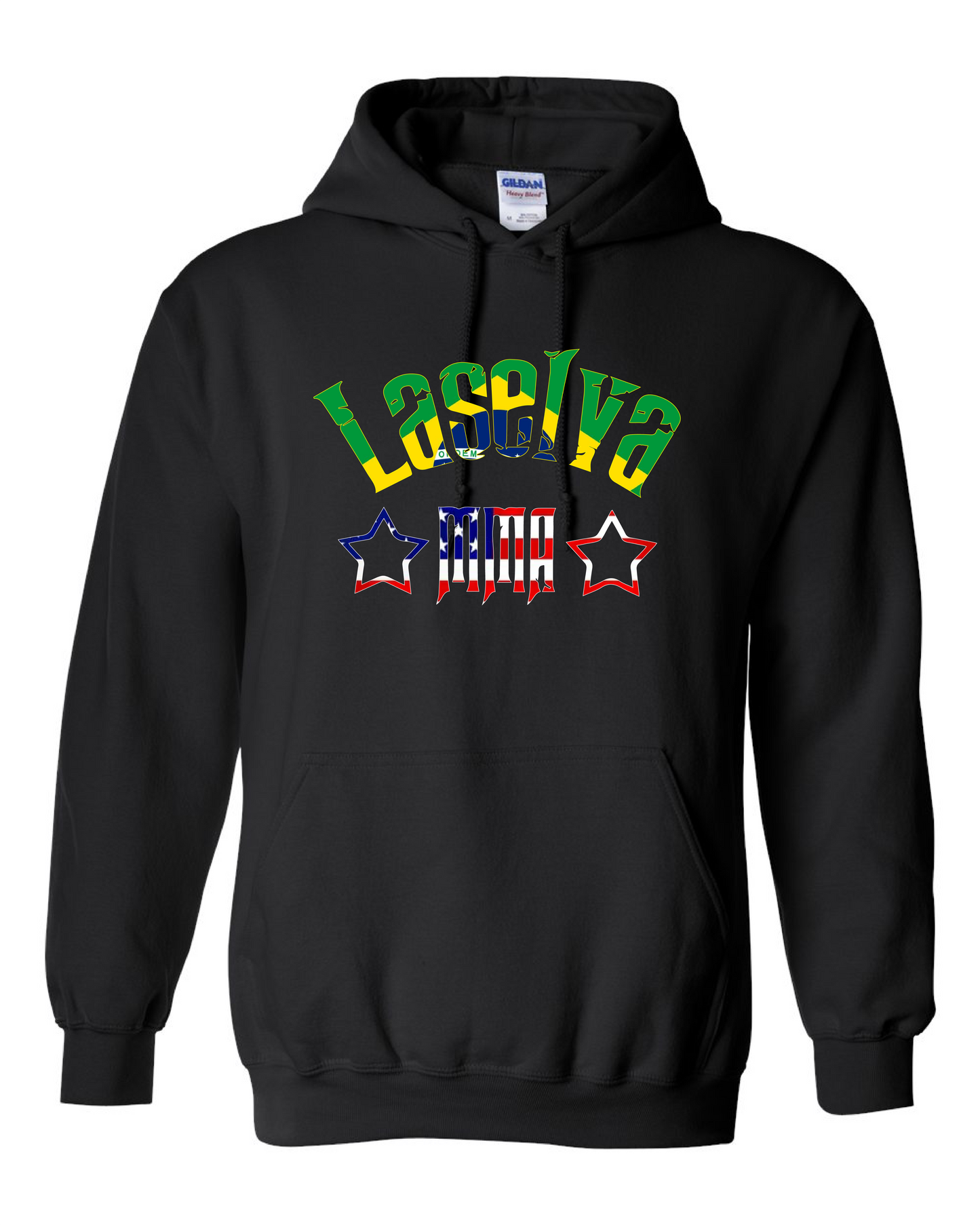 Laselva Flags Graphic Hoodie: 2 Color Options (Free Pickup at Laselva MMA)