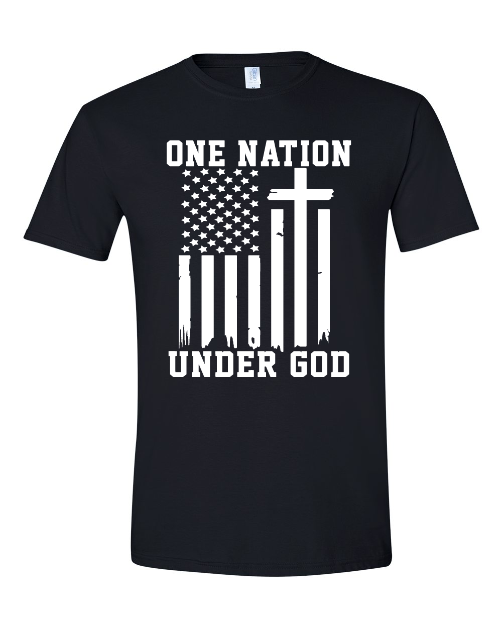 One Nation Under God - Black and White (Free Shipping)