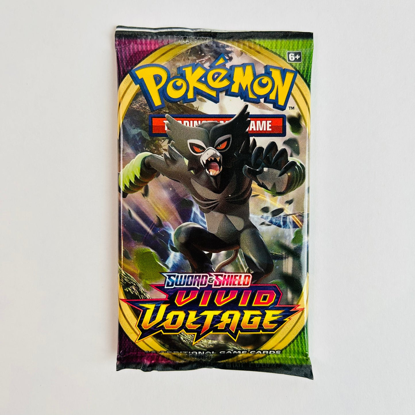 Pokémon TCG: Sword and Shield Vivid Voltage 10 Card Booster Pack (Free Shipping)